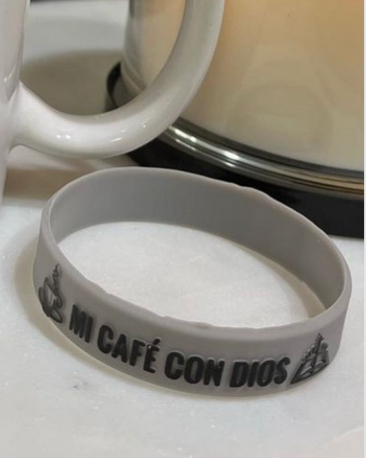 Hand Band Mi Cafe Con Dios